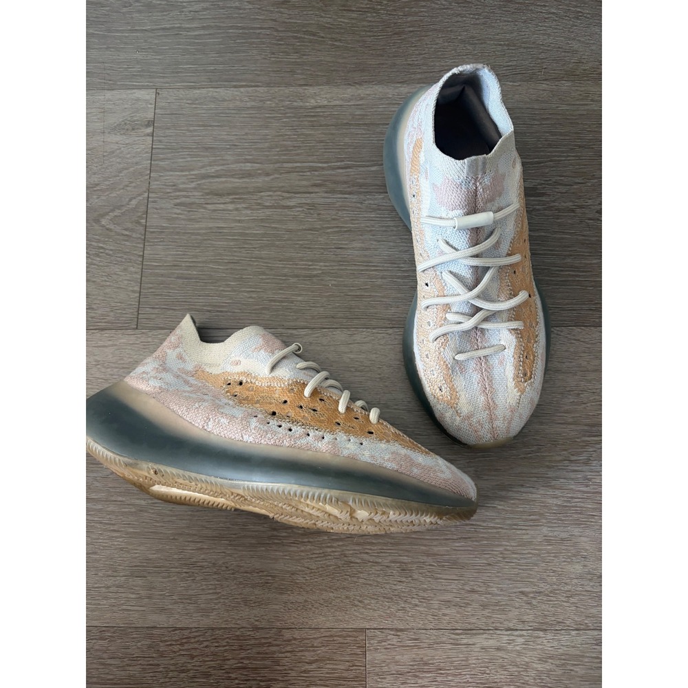 Adidas Yeezy Boost 380 Pepper Non-Reflective FZ1269 Tan Grey Blue Mens Sneaker